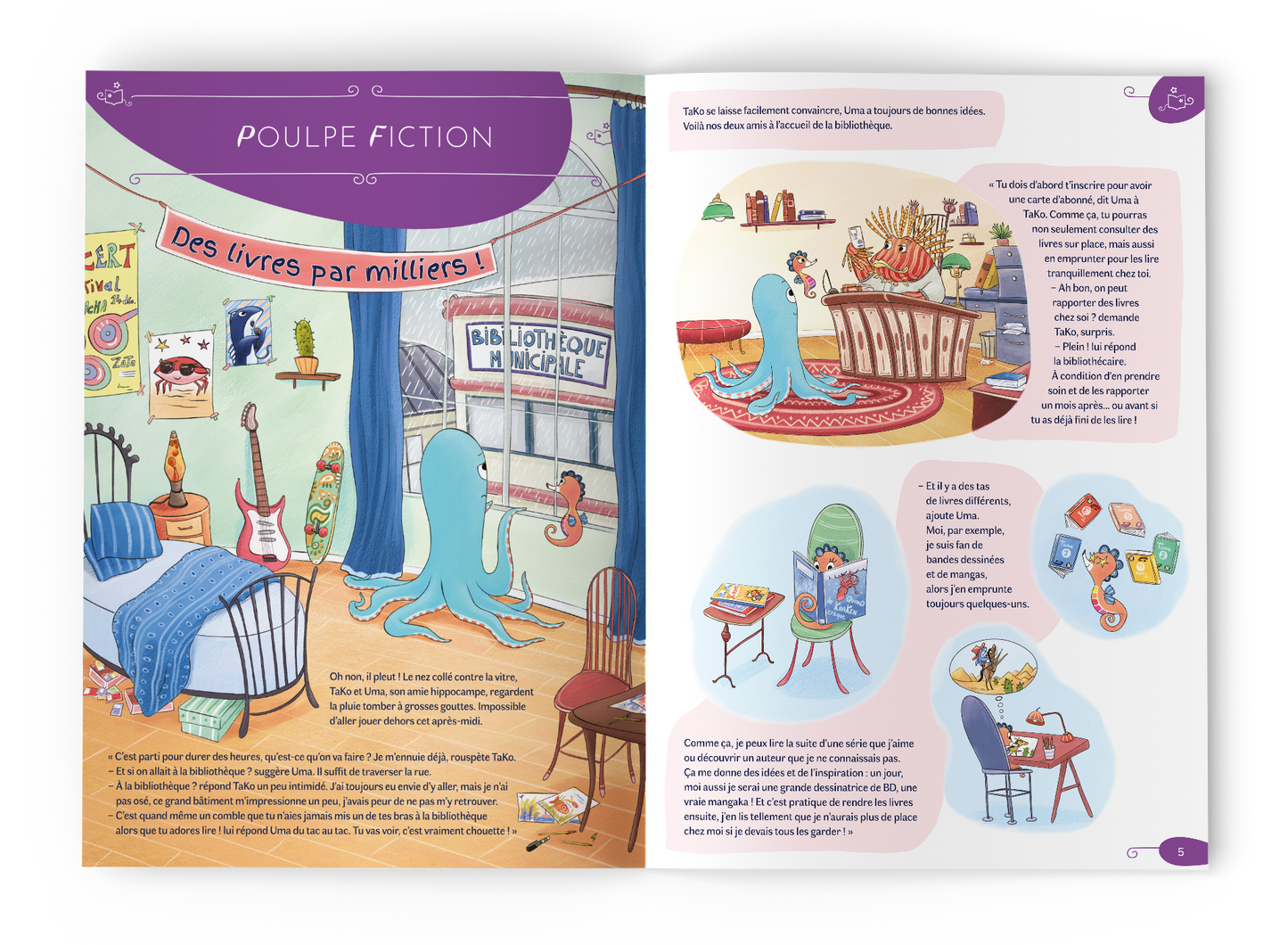 n°2 - La magie des livres