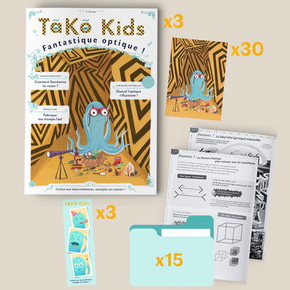 Kit pédagogique Fantastique optique
